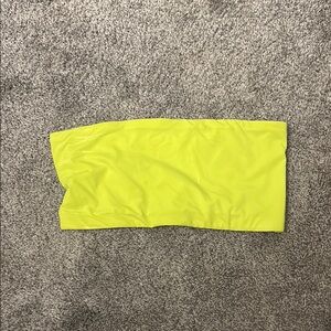 Skims neon green bandeau top